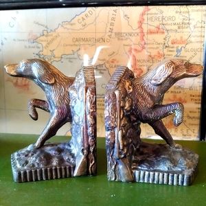 Hunting Dog Bookends